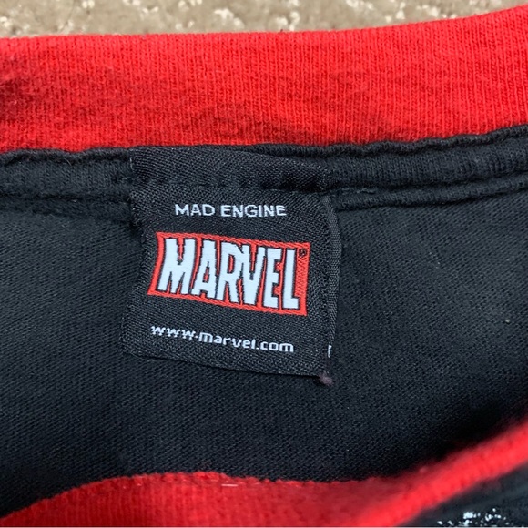 🏷️ Marvel Mad Engine Spiderman L/S Tshirt Tee Top M - Picture 4 of 5